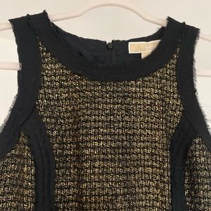 NWT Michael Kors gold dress sz 10